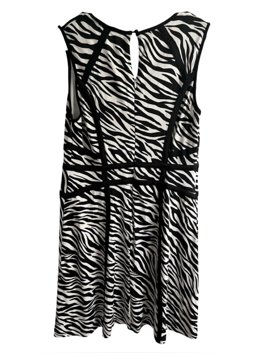 Cato Zebra Print Casual Mini Dress - Picture 4 of 5